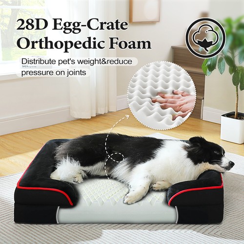 PAWZ Road Orthopädisches Hundebett Hundekorb Hundesofa Waschbar Wasserdicht S-XL - Bild 5 von 54