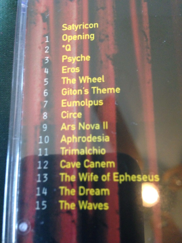 Satyricon by David Shea (CD, May-1997, Sub Rosa (Label)) | eBay