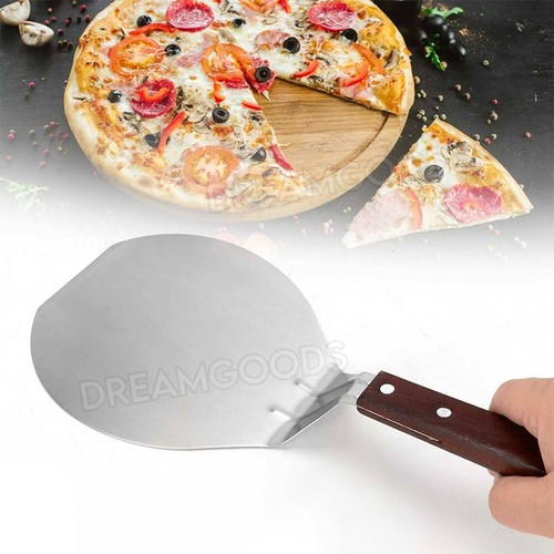 Pizza Shovel With Foldable Wooden Handle Oven Pizza Paddle Cake Spatula AU - Picture 4 of 9