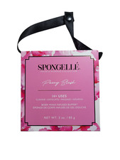 SPONGELLE BODY WASH INFUSED BODY BUFFER - PEONY BLUSH NIB/Sealed Shower Cleanse