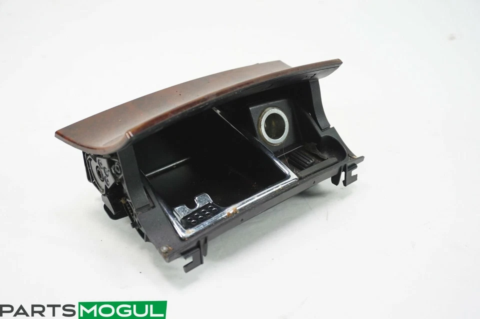 03-11 Mercedes W211 E320 E500 CLS550 Cenicero Bolsillo Central Bandeja Madera Fresno Fabricante de Equipo Original Foto 2 de 4