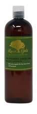 16 oz PREMIUM PEPPERMINT JAMAICAN BLACK CASTOR OIL PURE ORGANIC BESTQUALITY HAIR