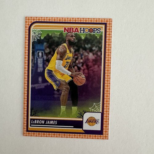 2023 -24 NBA Haunted Hoops LeBron James #149 Lot: Base + Green Slime SP + Orange - Picture 2 of 6
