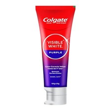 Colgate Visible White Purple Toothpaste for Teeth Whitening Whitens Yellow Teeth