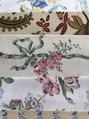 Laura Ashley Fabric Bag Of 500g Scraps Of Designs Floral