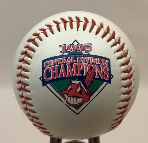 Cleveland Indians McDonalds 1995 Central Division Champs Baseball Souvenir MLB - Bild 2 von 8