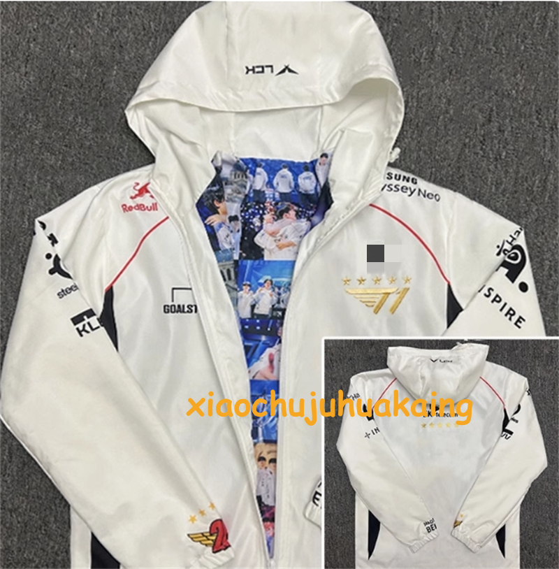 2025 T1 UNIFORM JACKET Faker XLサイズ 2025 T1 Uniform Jacket with DIY Marking Kit Faker League of