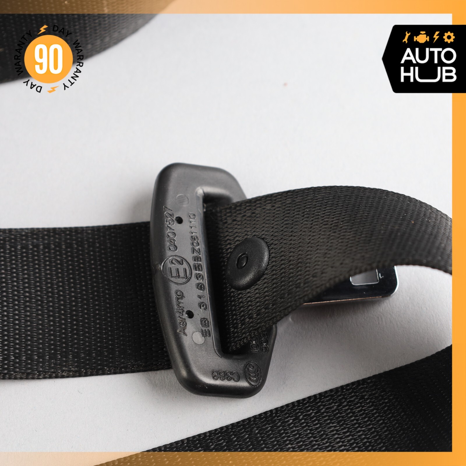 09-13 Maserati Quattroporte S M139 Front Left Side Seat Belt Black OEM 74k