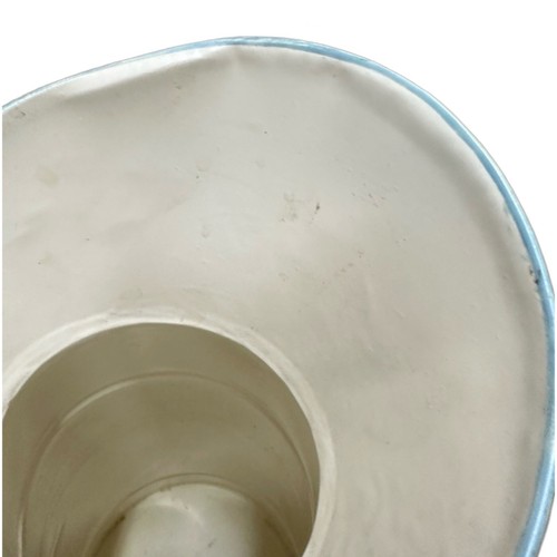 Vintage Style Metal Tin Flower Vase Jug 13” Rustic Finish - Picture 6 of 6