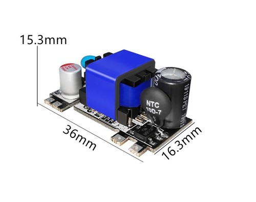 AC-DC 5V 2000mA Low Ripple Switching Step Down Power Supply Module AC 220V to DC - Imagen 4 de 4
