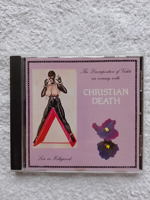 CHRISTIAN DEATH.CD.THE DECOMPOSITION OF VIOLETS.1985.ORIGINAL!!MINT.NEU.BOOKLET