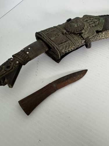 Antique Kothimora Kokri With 2x Blades And Sheath - Bild 4 von 8