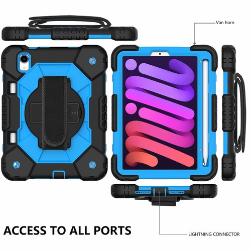 For iPad 10.2'' 9th 6th Air 4 Pro 11 Mini 6 Hybrid Shockproof Cute Stand Case - Picture 39 of 120