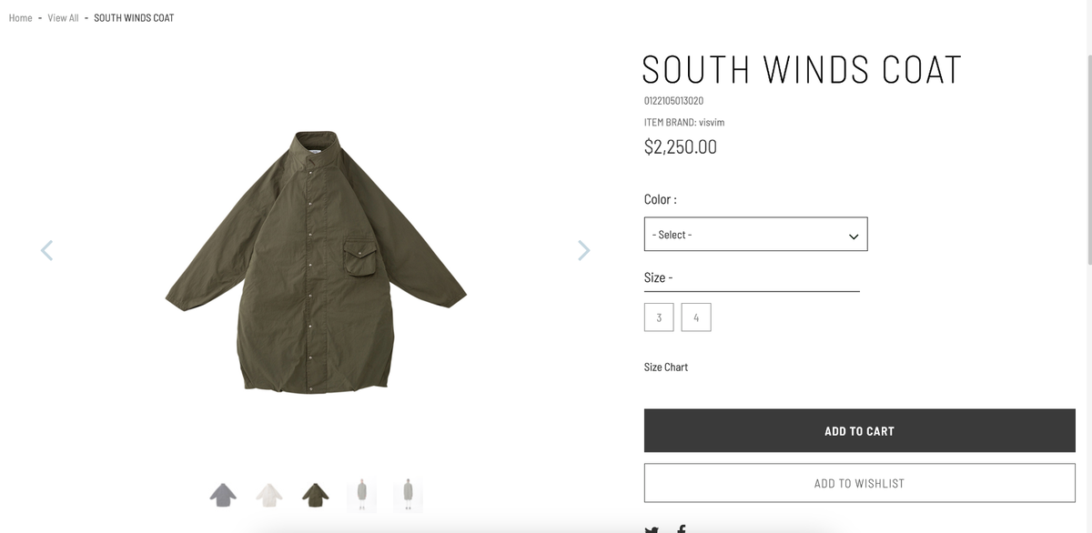 Visvim South Winds Parka Coat Olive sz.2 | eBay Visvim South Winds Parka Coat Olive sz.2 | eBay