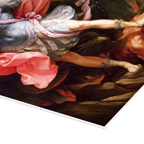 Poster Erzengel Michael besiegt Satan - Guido Reni - Bild 3 von 7