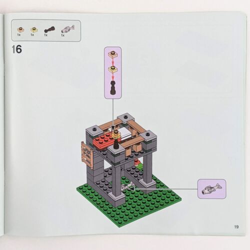 18 LEGO Minecraft Instruction Manuals 21123 21115 21113 21242 - Manuals Only - Picture 14 of 16