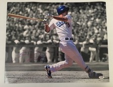 Joc Pederson Signed Autographed 16x20 Photo Los Angeles Dodgers PSA/DNA COA