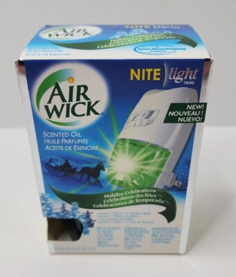 Air Wick Nite Light - Holiday Celebrations Scented Oil Warmer - New - 2004