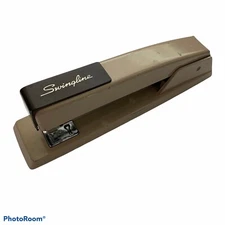 Vintage Swingline 747 Stapler 94-41  Metal Brown Made In USA Home Ofice Retro
