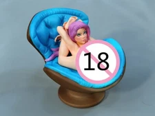 1/24 Scale 75mm Jujutsu Girl NSFW Resin Figure Model Kit Unpainted Unassembled