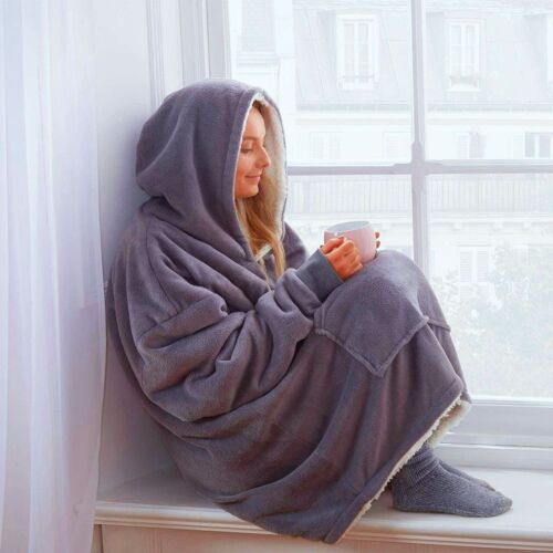 Sweater kuschelpullover Hoodie Damen Oversize Sweatshirt Decke hoodie - Bild 2 von 7