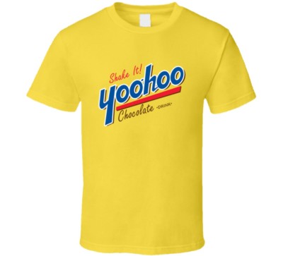 Chocolate Drink Yoo-hoo Yoohoo Beverage Milk 80s Retro T Shirt Adult Kids Gift