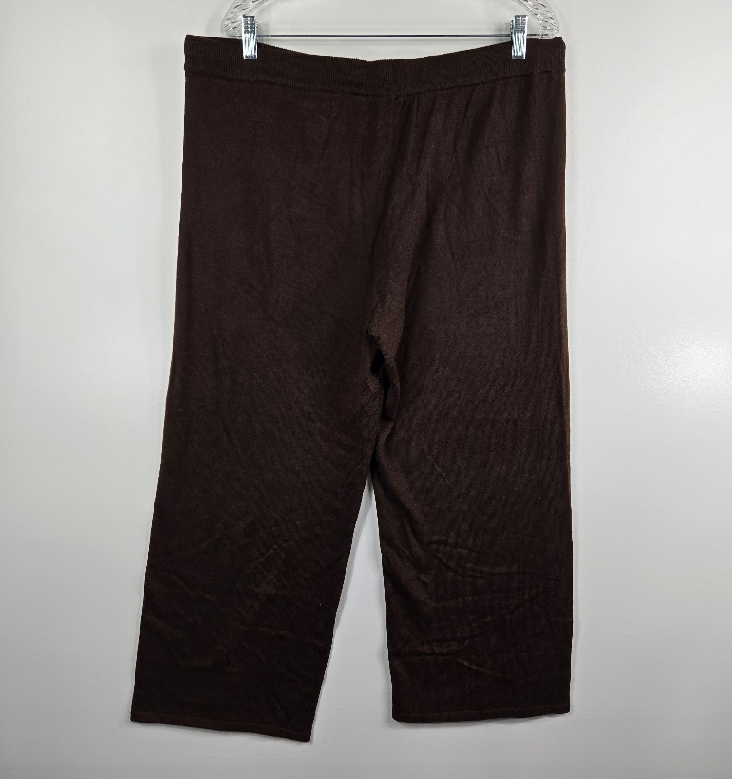 Member's Mark Women's Size XL Cashmere Blend Hoodie & Wide Leg Pant Set New