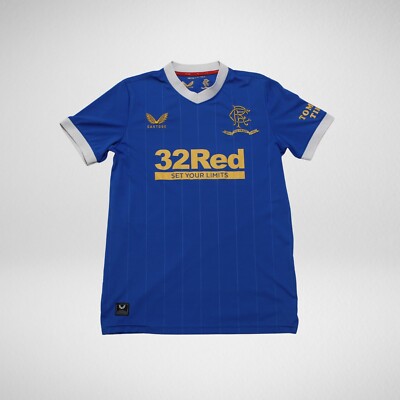 Rangers FC Glasgow Heimtrikot 2021/22 Castore Größe S Fußball Schottland