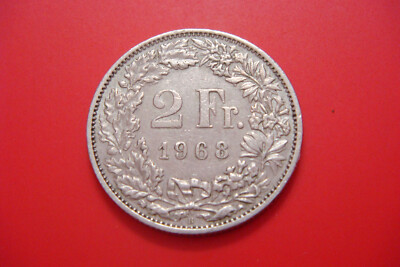 ②スイス フラン ３０フラン 1968 Switzerland 2 Francs | eBay