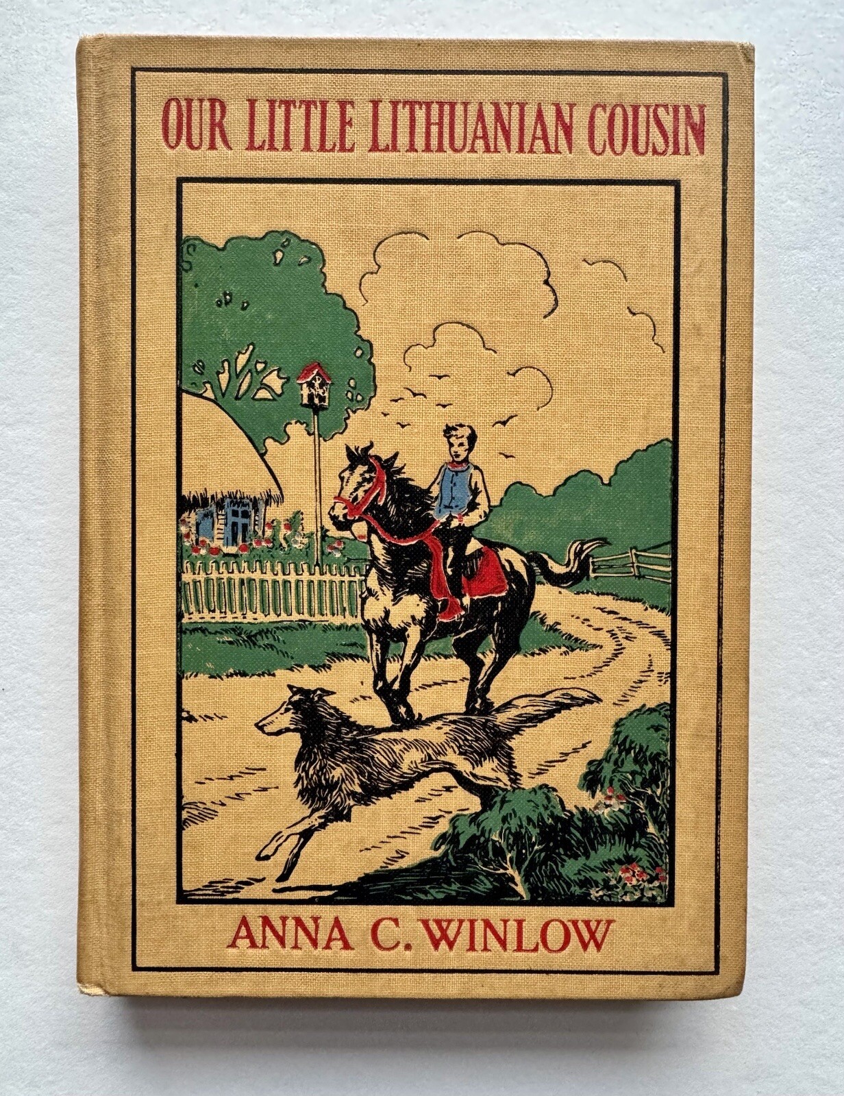 1926 Series Book Our Little Lithuanian Cousin Anna Winlow HC  First Imp.