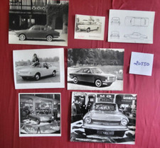 N° 20550 /   SIMCA  1000 coupé / 7 photos argentiques et divers