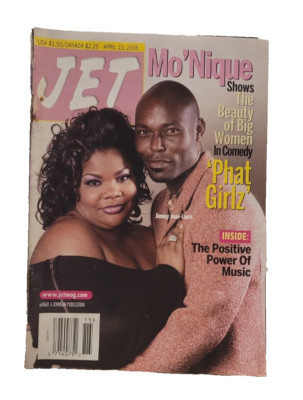 Jet Magazine April 10, 2006 Mo'Nique, Jimmy Jean-Louis Phat Girlz Cover Vol. 109