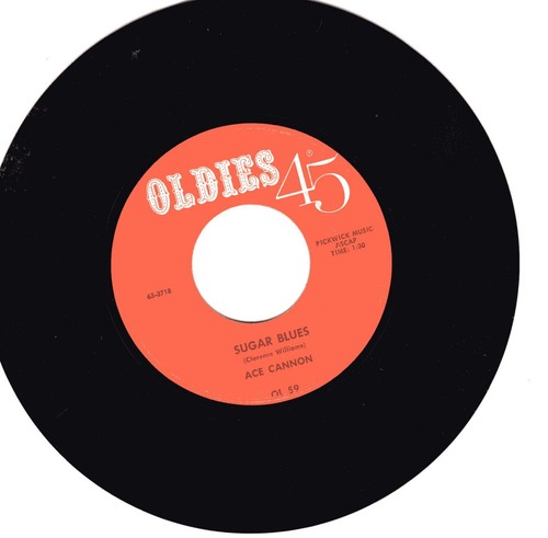 RAY STEVENS: SERGEANT PRESTON OF THE YUKON / ACE CANNON: SUGAR BLUES, 45 -5619 - Picture 2 of 3
