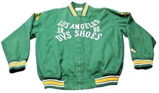 Vintage DVS Shoes Los Angeles 1995 Chain Stitch Embroidered Jacket Men's M