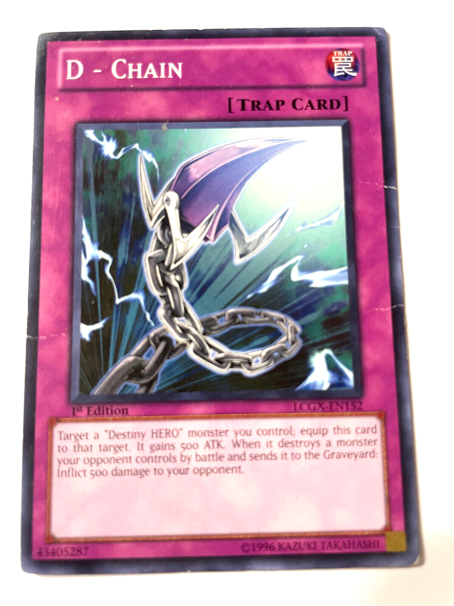 D - Chain - LCGX-EN152 - Common - 1st Edition - Damaged - YuGiOh! | eBay D - Chain - LCGX-EN152 - Common - 1st Edition - Damaged - YuGiOh! | eBay