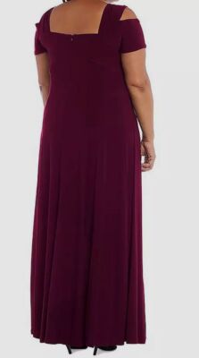 sachin and babi light blue dress Plus Size Purple Homecoming Dress