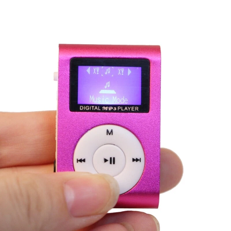 MX-801 Mini USB Metal Clip Micro SD TF Card Slot LCD Screen Music MP3 Player - Image 4 of 4