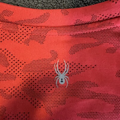 Spyder Active Wear Outdoor Athletic Women Red Shirt Size XL