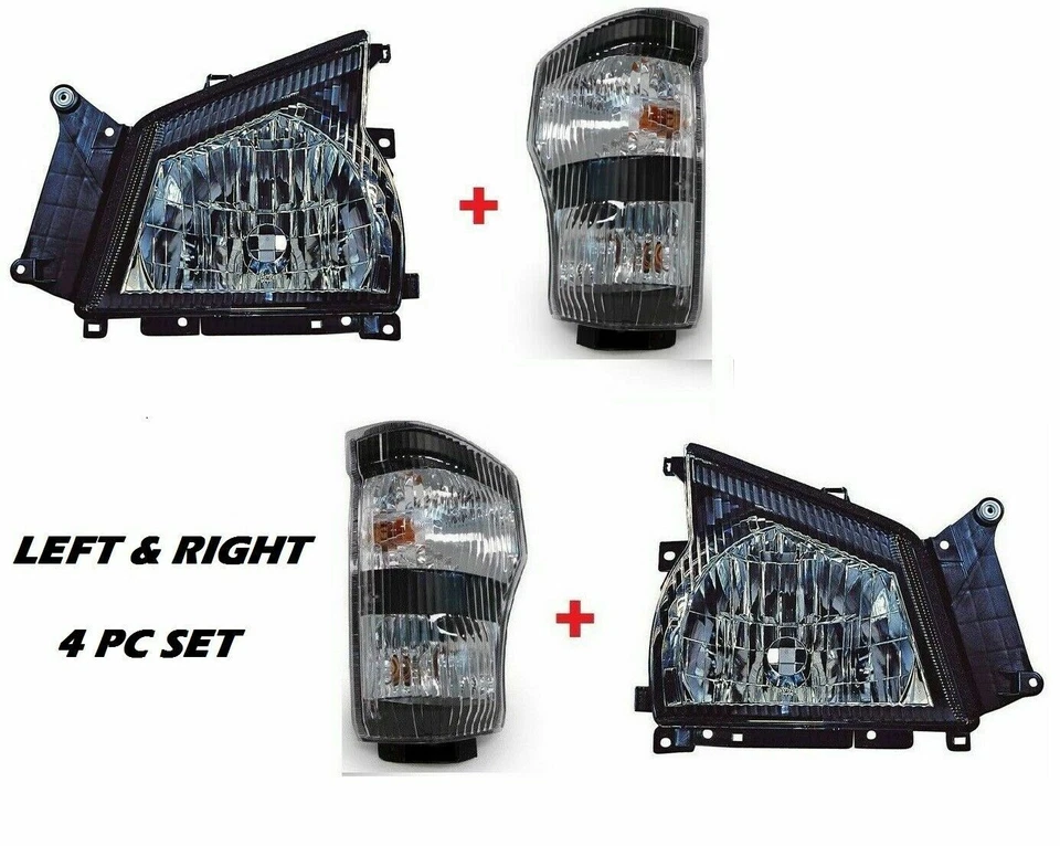 Juego de 4 luces intermitentes para camión GMC SERIE W NPR NQR 2006-2007 Foto 2 de 2