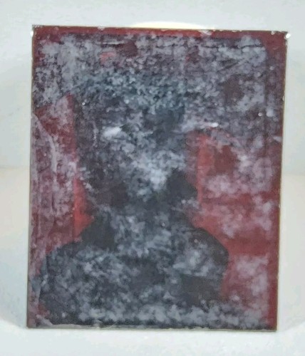 Antique Photograph Of Infant ~ Actual Photograph On Glass ~ #-6260 - Picture 7 of 17