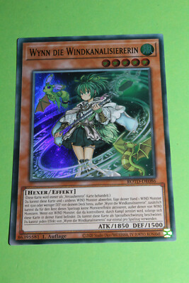YuGiOh 1x ROTD-DE086 Wynn die Windkanalisiererin Ultra Rare