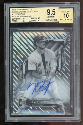 買蔵楽天 Kris Bryant Topps High Tek Auto 直筆サインカード 【公式通販】