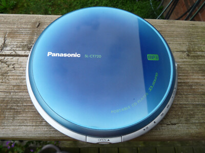 Vintage Panasonic SL-CT720 Discman. MP3, D-Sound. Cleaned