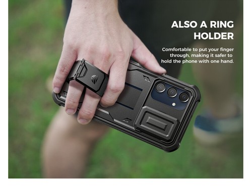 Funda de cuerpo completo Dexnor para Samsung Galaxy A16 5G cubierta de cámara deslizable a prueba de golpes - Imagen 21 de 84