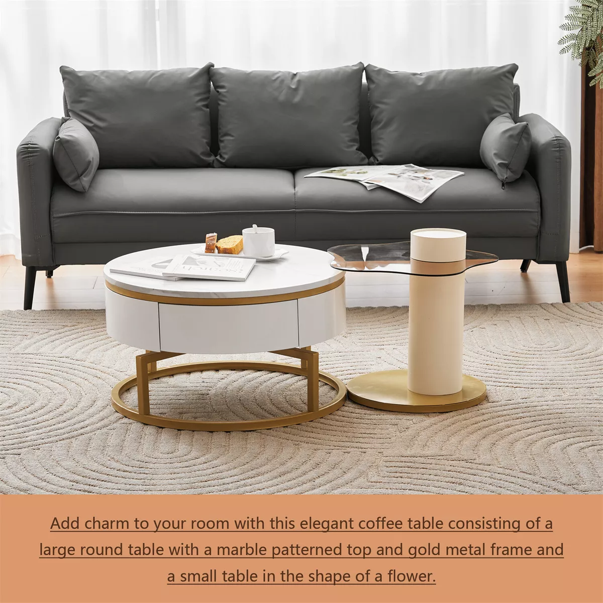 Room and sale board nesting tables