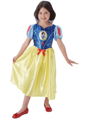 Rubies Mädchen Märchen Disney Schneewittchen Kostüm Welttag des Buches Alter 7-8 Jahre