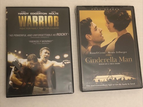 5 DVDs, Cinderella Man (2005), Rocky(1976), Creed(2015), Creed II(2018), Warrior - Picture 3 of 9