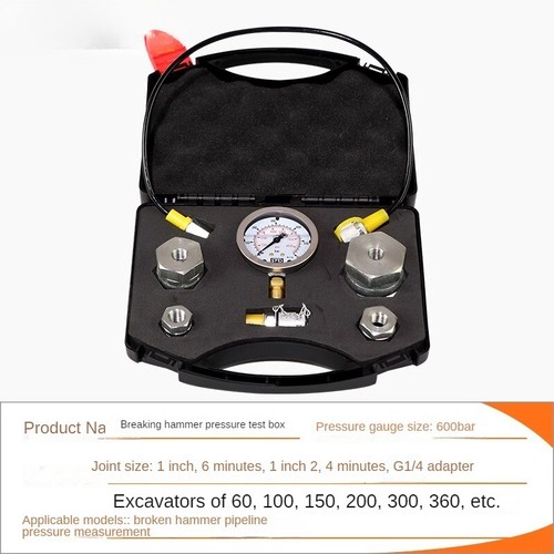 Nitrogen pressure filling gauge Hydraulic gauge excavator nitrogen gauge tank - Picture 12 of 13