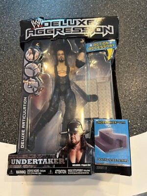 2008 WWF WWE Jakks Shawn Michaels Deluxe Aggression