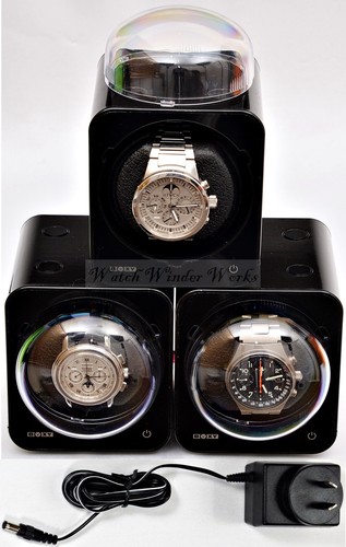 Fancy Brick Triple Automatic Watch Winder system-model: 3FB-F-CLRS -BRILLIANT! - Bild 14 von 20
